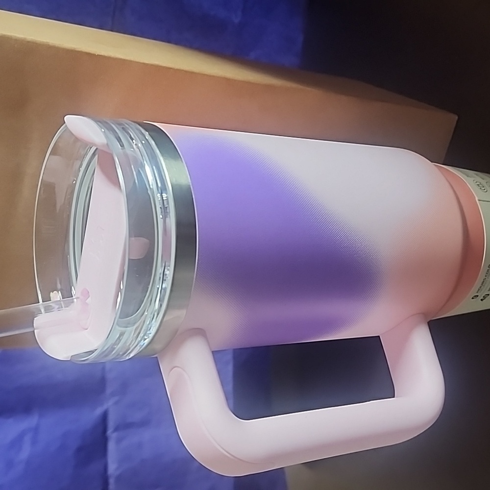 NIB Stanley 30 Oz Rose Petal Quencher H2.0 Tumbler - Picture 5 of 9